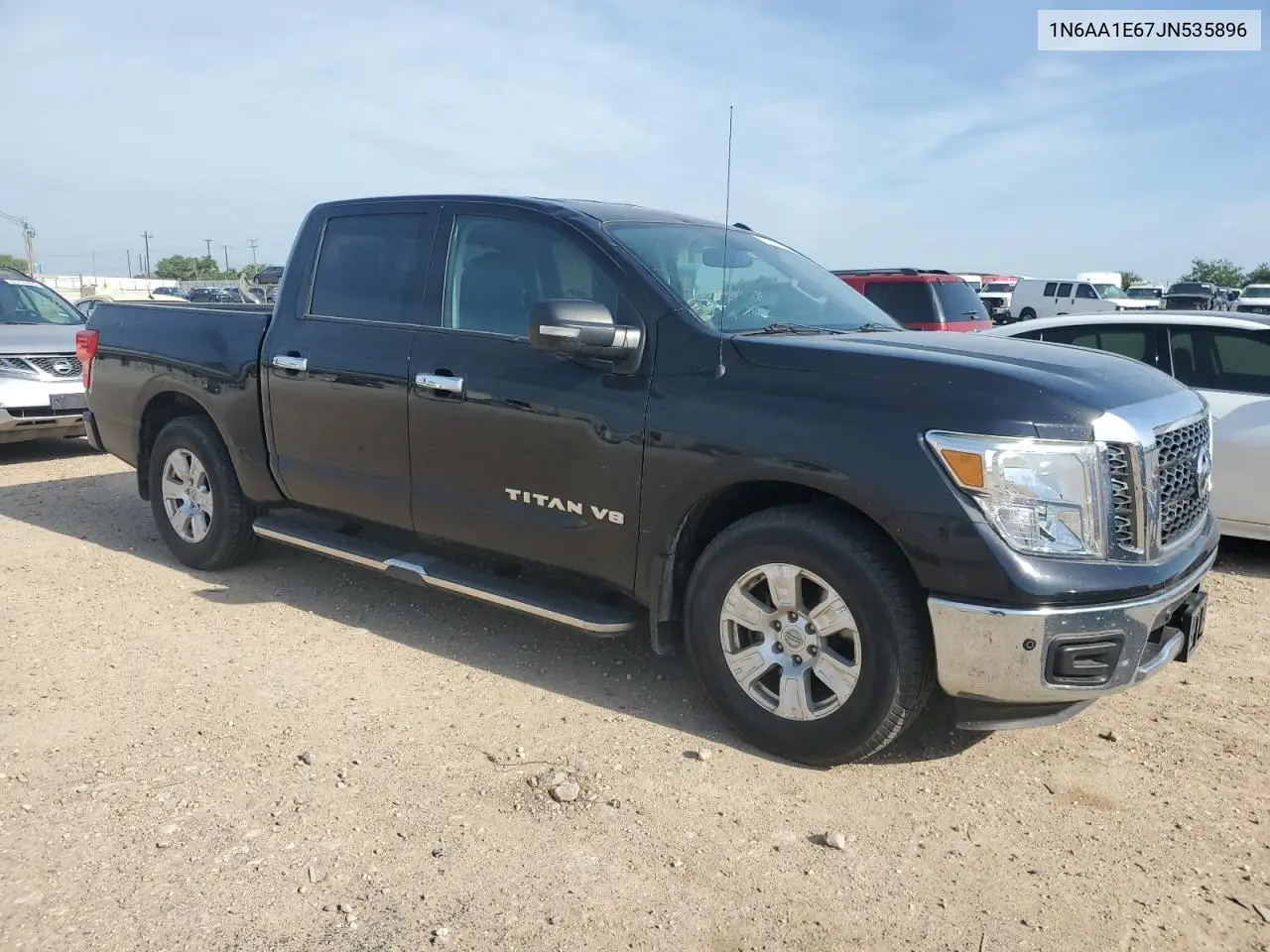 2018 Nissan Titan Sv VIN: 1N6AA1E67JN535896 Lot: 51221415