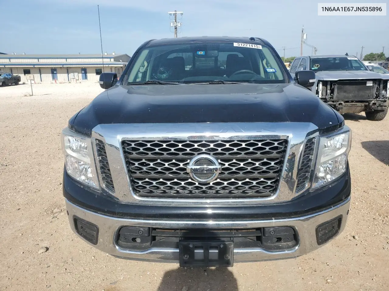 2018 Nissan Titan Sv VIN: 1N6AA1E67JN535896 Lot: 51221415