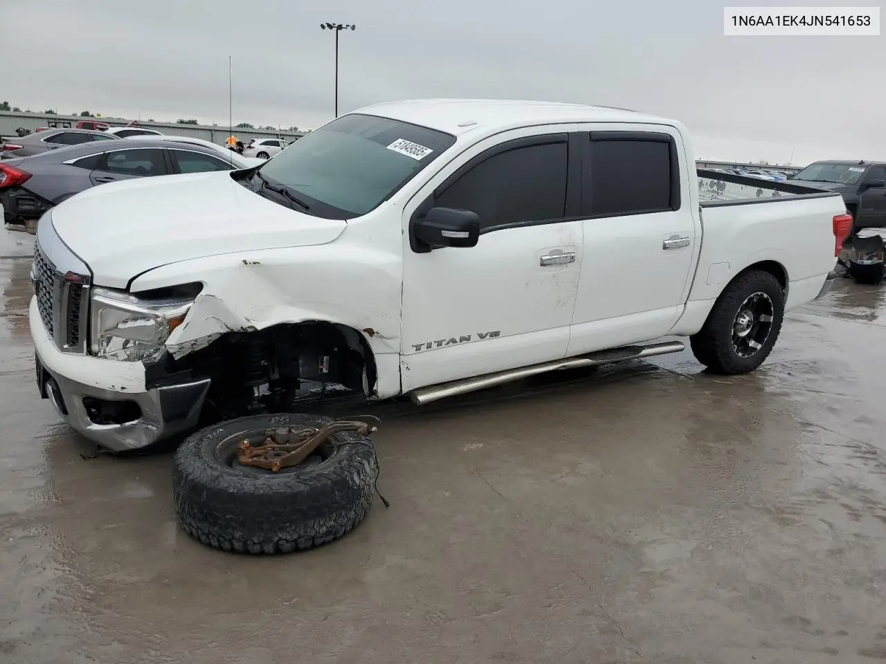 2018 Nissan Titan S VIN: 1N6AA1EK4JN541653 Lot: 51849585