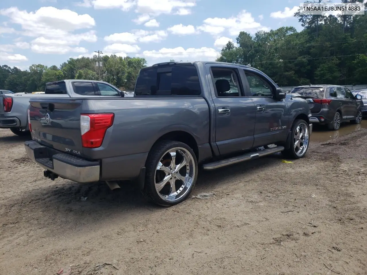 2018 Nissan Titan S VIN: 1N6AA1EJ8JN514883 Lot: 56508115