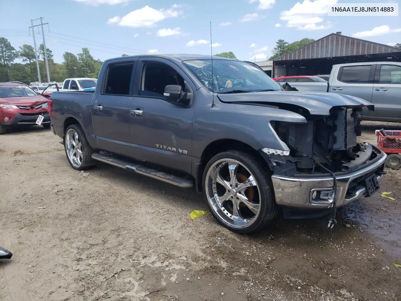 2018 Nissan Titan S VIN: 1N6AA1EJ8JN514883 Lot: 56508115