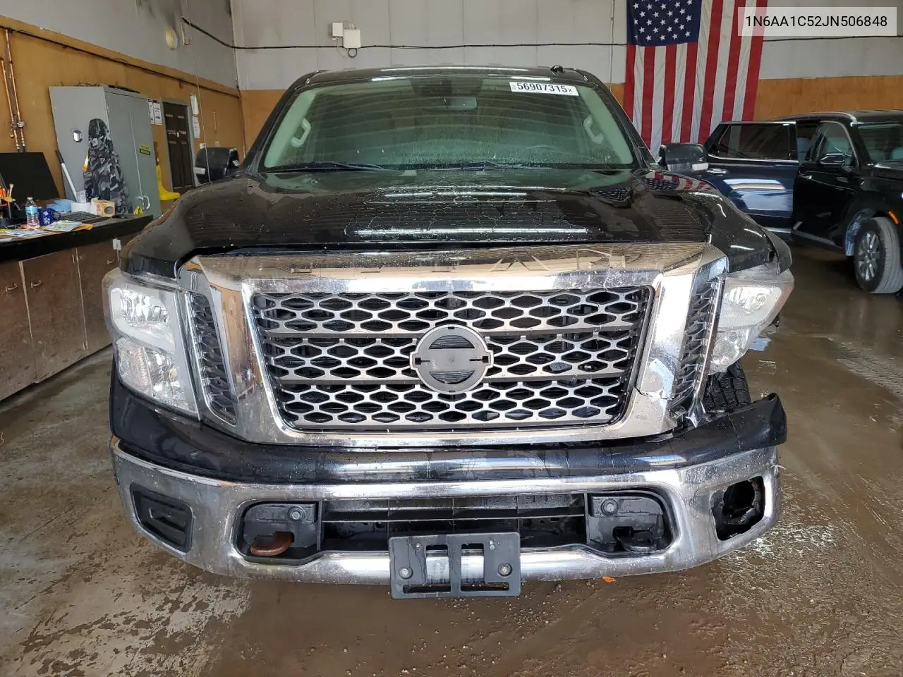 2018 Nissan Titan Sv VIN: 1N6AA1C52JN506848 Lot: 56907315