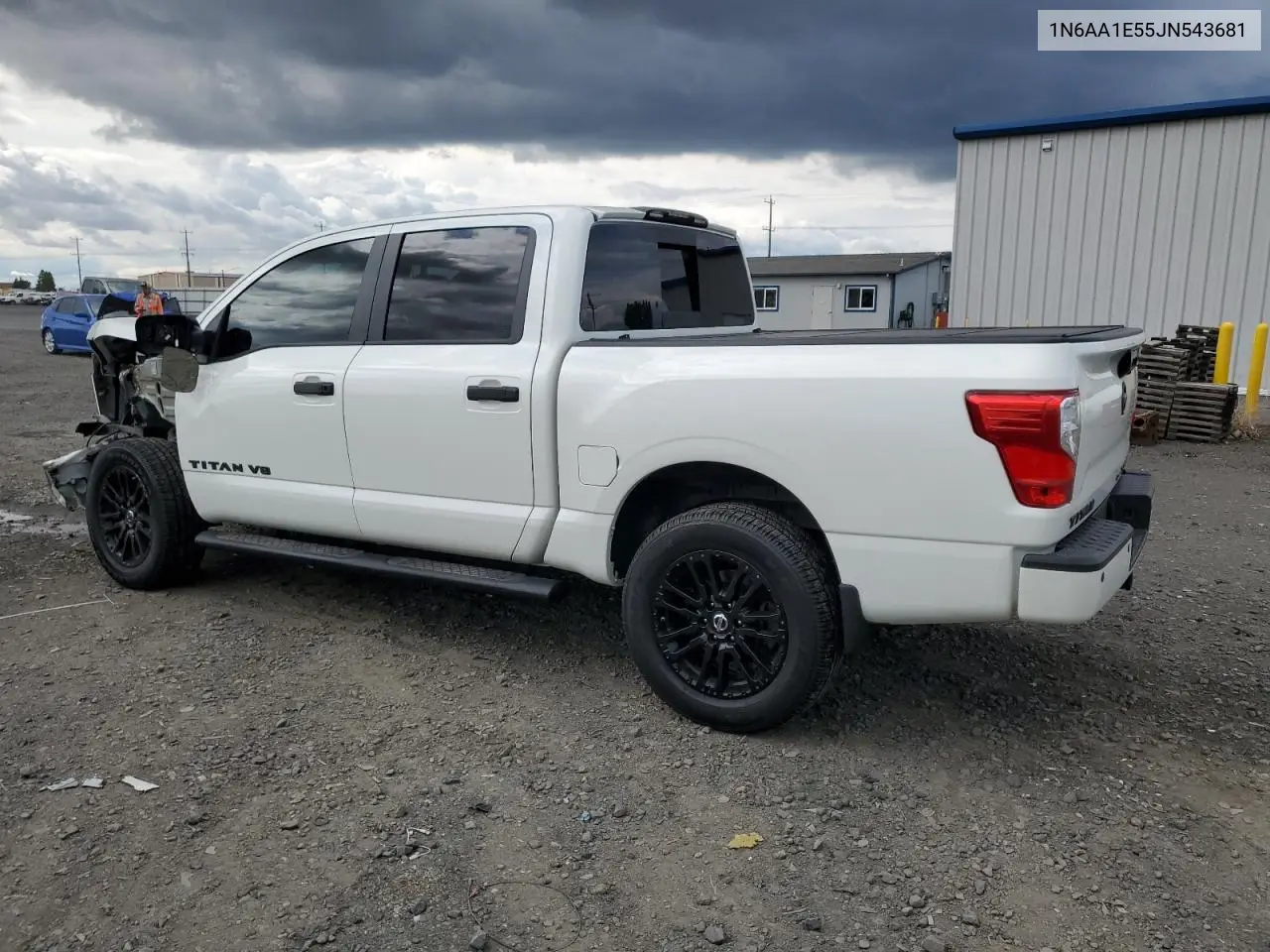 2018 Nissan Titan Sv VIN: 1N6AA1E55JN543681 Lot: 57069605