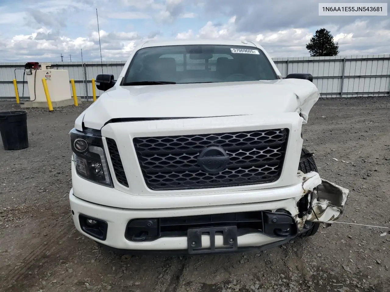 2018 Nissan Titan Sv VIN: 1N6AA1E55JN543681 Lot: 57069605