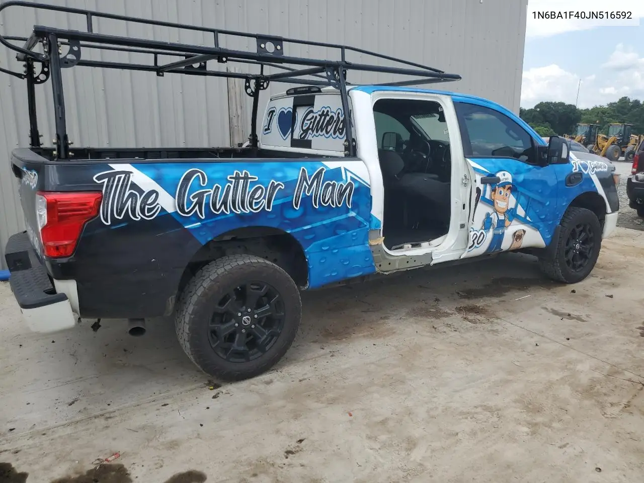 2018 Nissan Titan Xd Sl VIN: 1N6BA1F40JN516592 Lot: 61404715