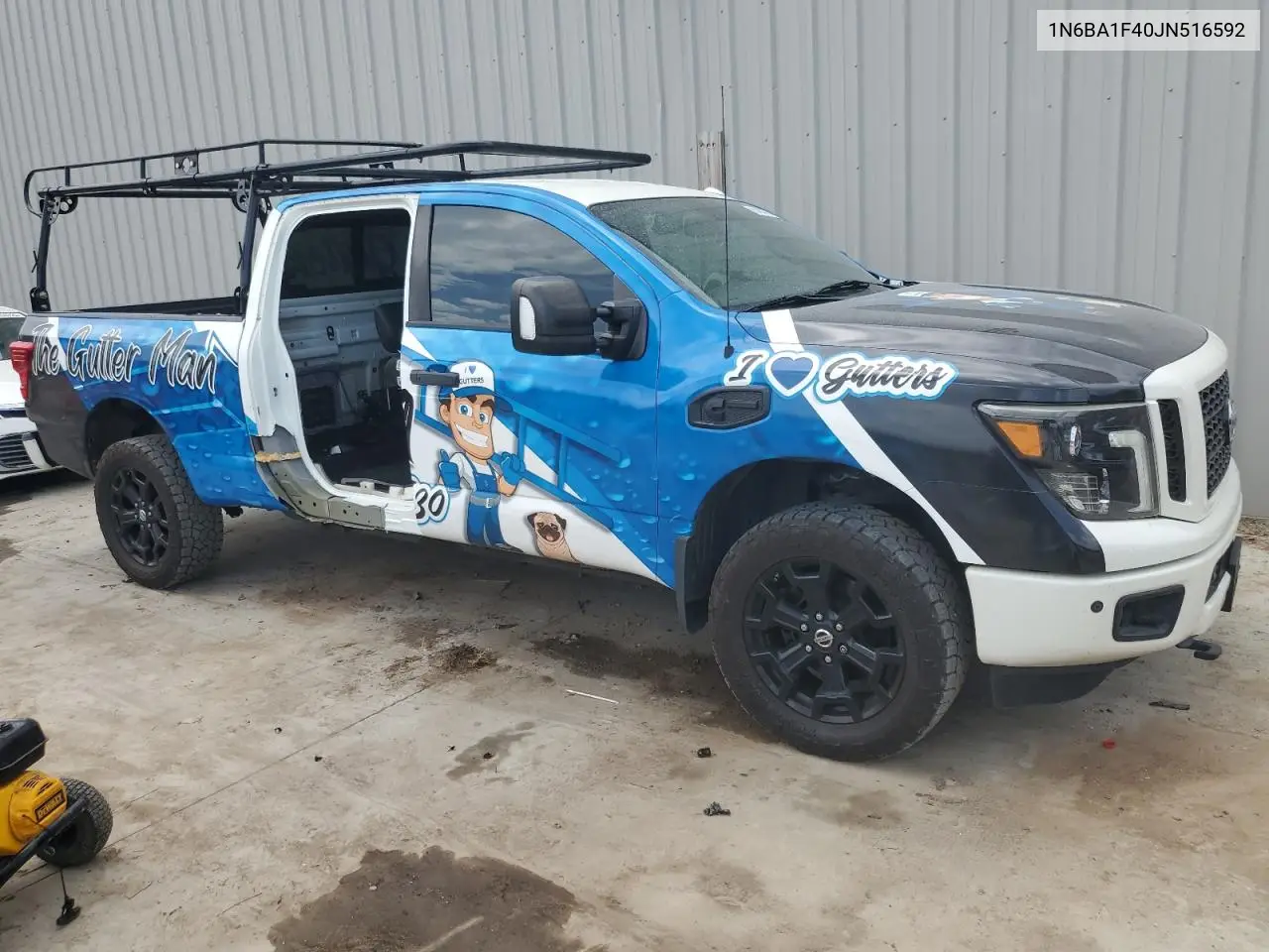 2018 Nissan Titan Xd Sl VIN: 1N6BA1F40JN516592 Lot: 61404715