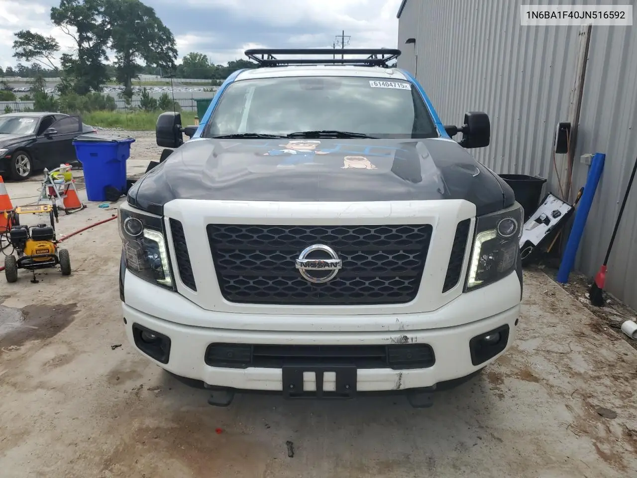 2018 Nissan Titan Xd Sl VIN: 1N6BA1F40JN516592 Lot: 61404715