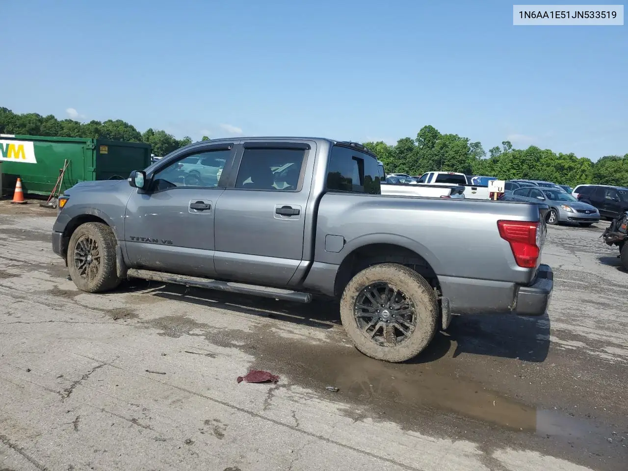 2018 Nissan Titan Sv VIN: 1N6AA1E51JN533519 Lot: 61732135