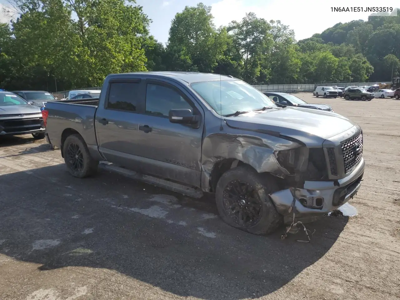 2018 Nissan Titan Sv VIN: 1N6AA1E51JN533519 Lot: 61732135