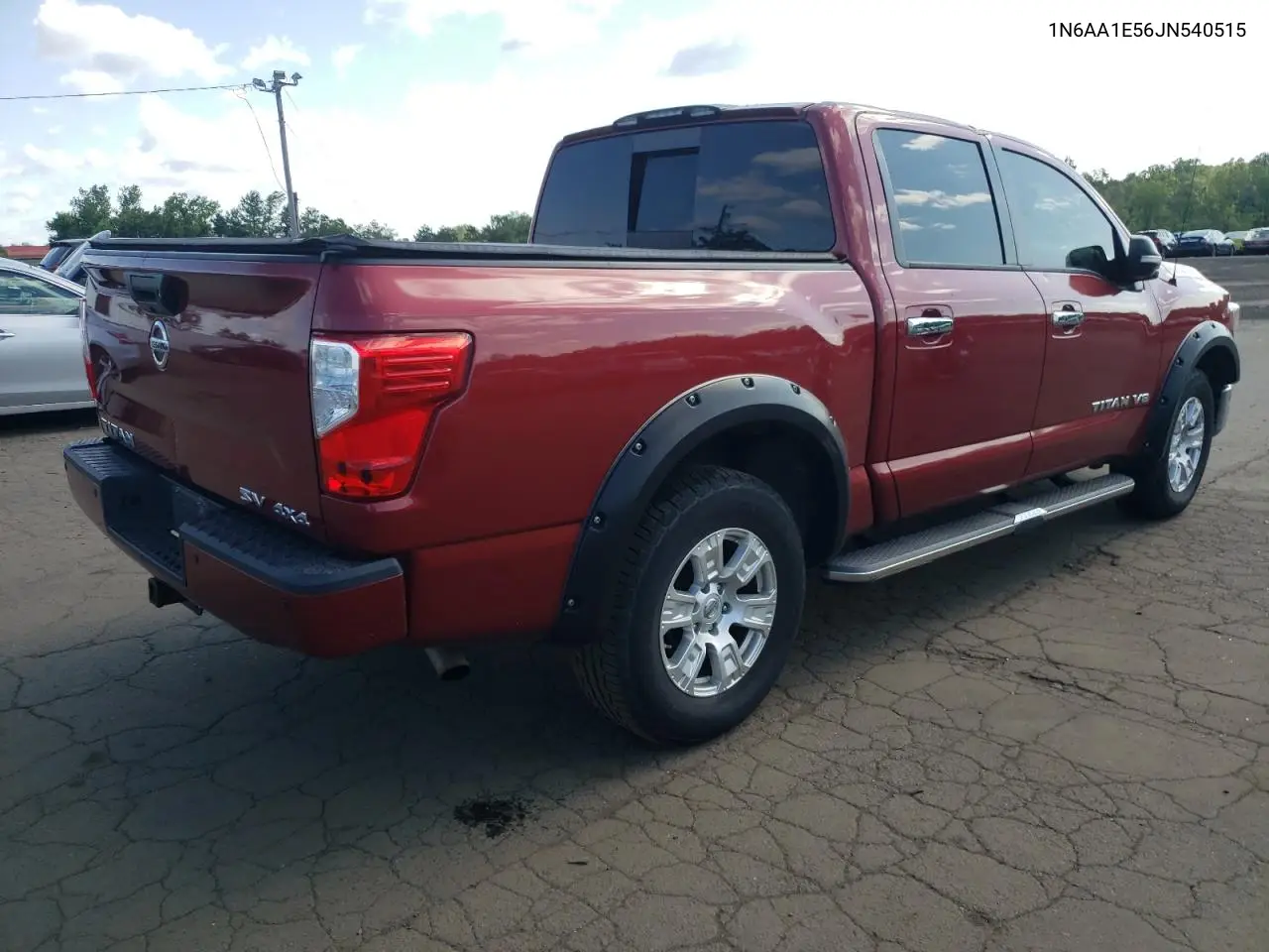 2018 Nissan Titan Sv VIN: 1N6AA1E56JN540515 Lot: 61862355