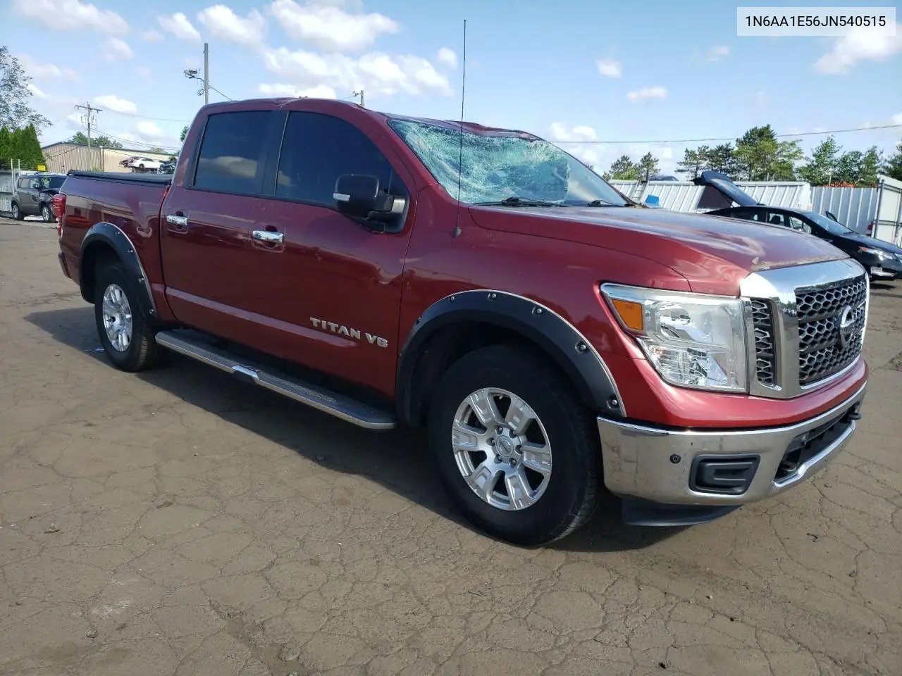 2018 Nissan Titan Sv VIN: 1N6AA1E56JN540515 Lot: 61862355