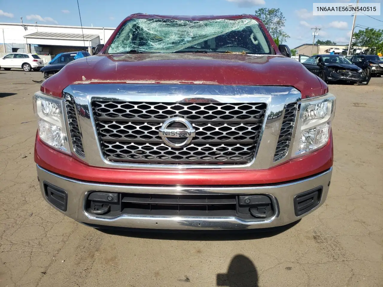2018 Nissan Titan Sv VIN: 1N6AA1E56JN540515 Lot: 61862355