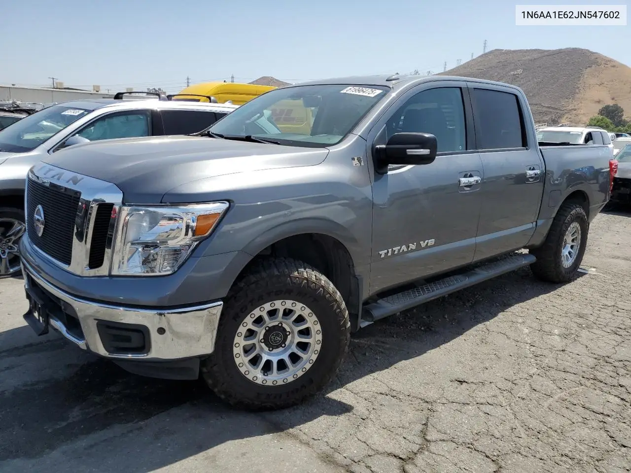 2018 Nissan Titan Sv VIN: 1N6AA1E62JN547602 Lot: 61996475