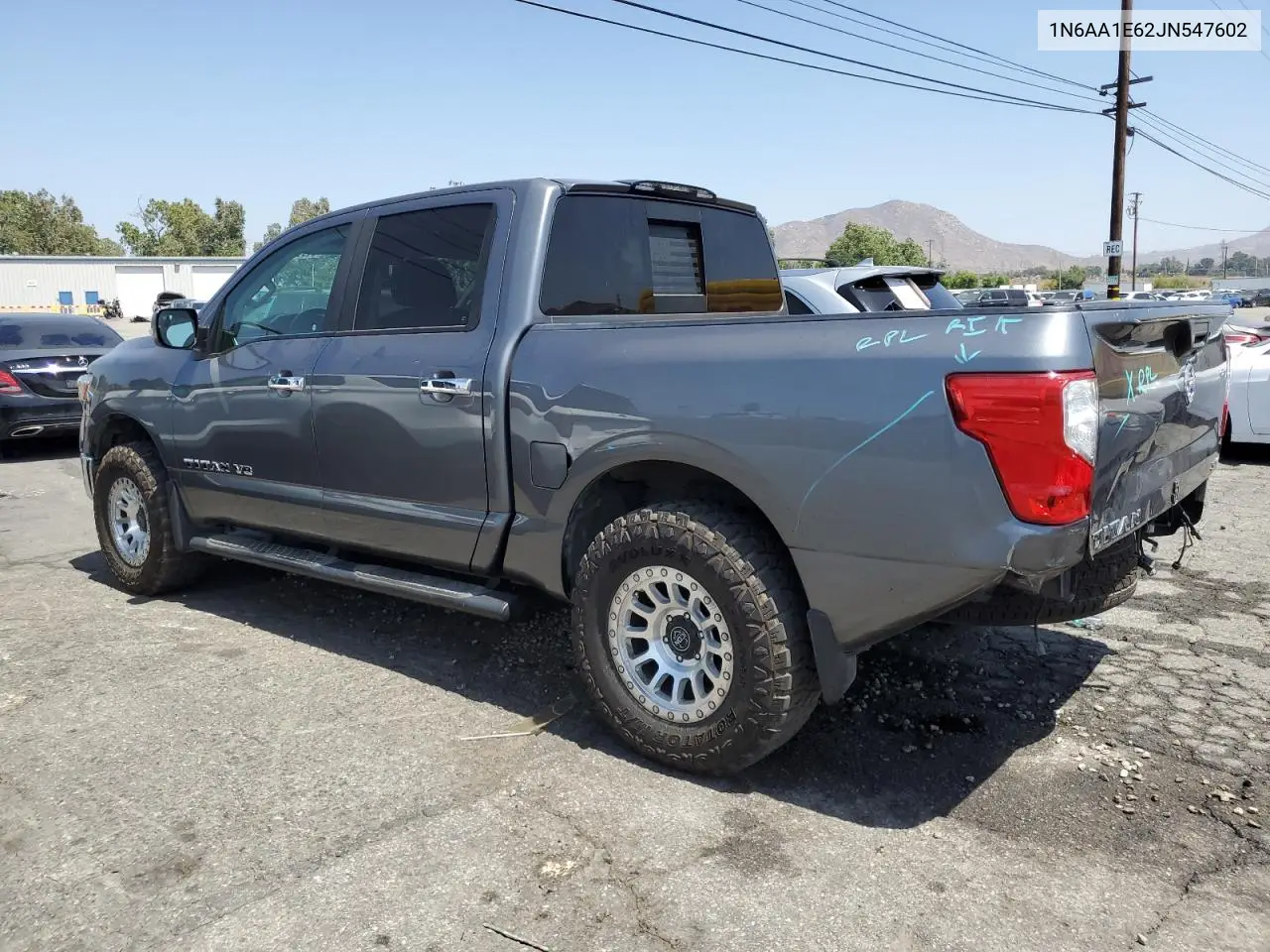 2018 Nissan Titan Sv VIN: 1N6AA1E62JN547602 Lot: 61996475