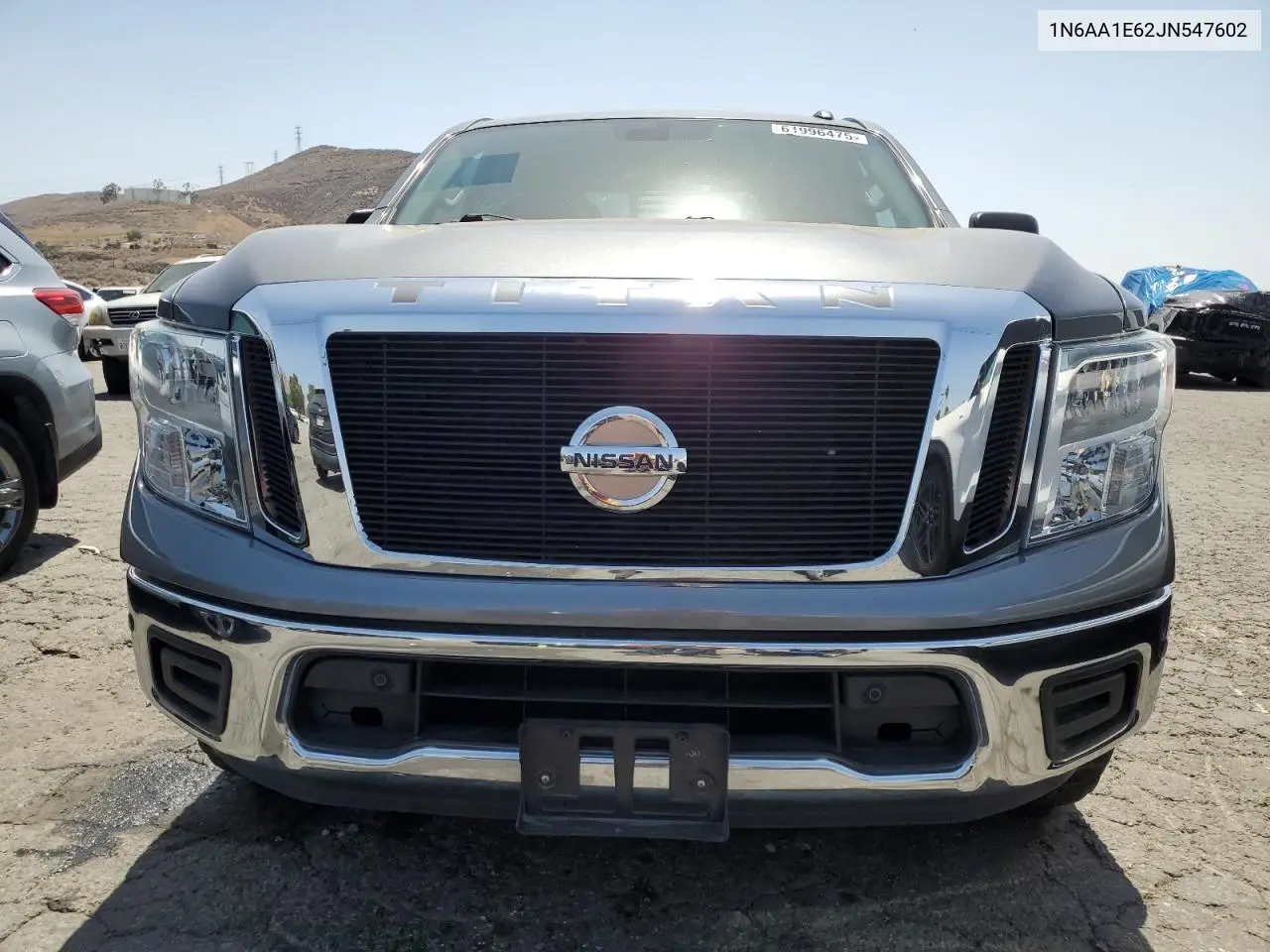 2018 Nissan Titan Sv VIN: 1N6AA1E62JN547602 Lot: 61996475