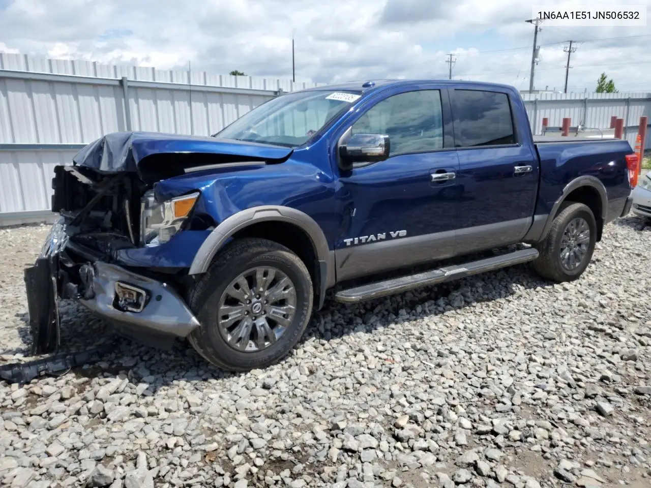 2018 Nissan Titan Sv VIN: 1N6AA1E51JN506532 Lot: 62223135