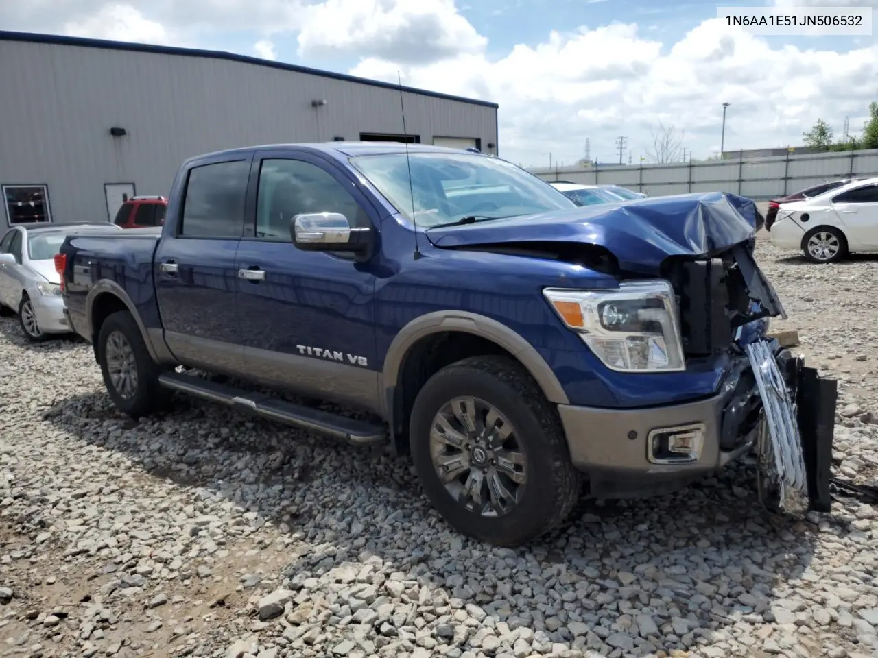 2018 Nissan Titan Sv VIN: 1N6AA1E51JN506532 Lot: 62223135