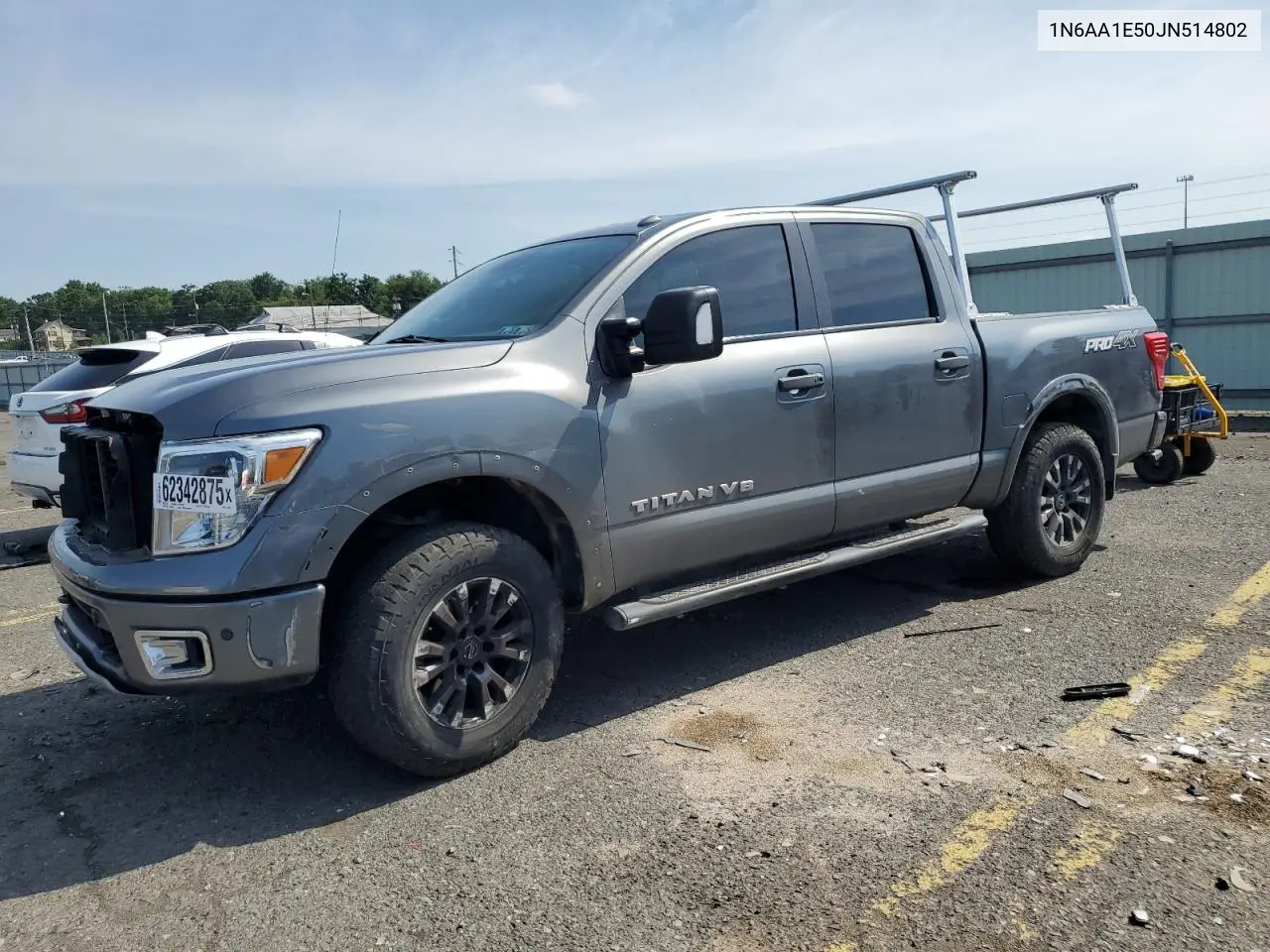 2018 Nissan Titan Sv VIN: 1N6AA1E50JN514802 Lot: 62342875