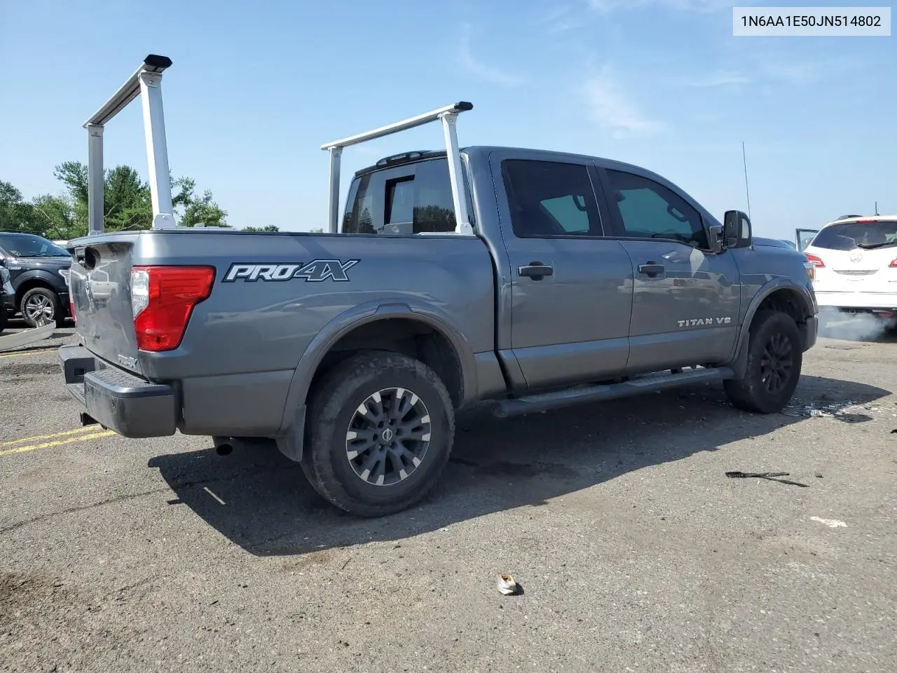 2018 Nissan Titan Sv VIN: 1N6AA1E50JN514802 Lot: 62342875