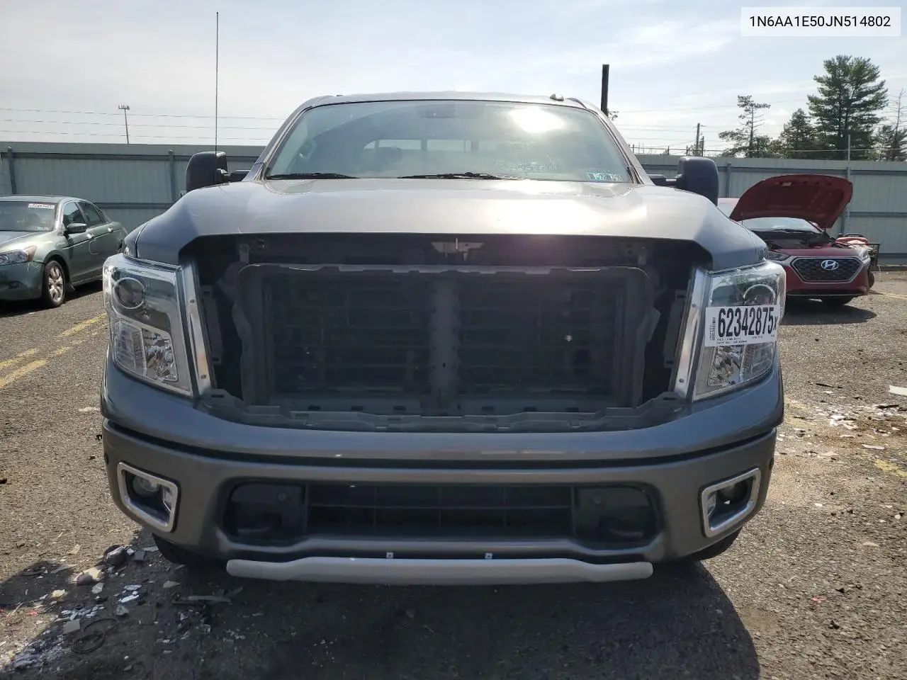 2018 Nissan Titan Sv VIN: 1N6AA1E50JN514802 Lot: 62342875