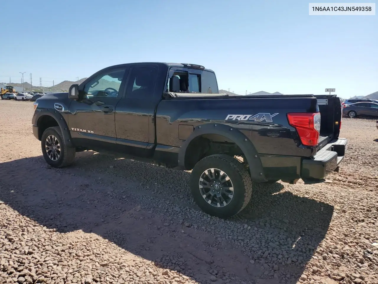 2018 Nissan Titan Xd Sv VIN: 1N6AA1C43JN549358 Lot: 62417435