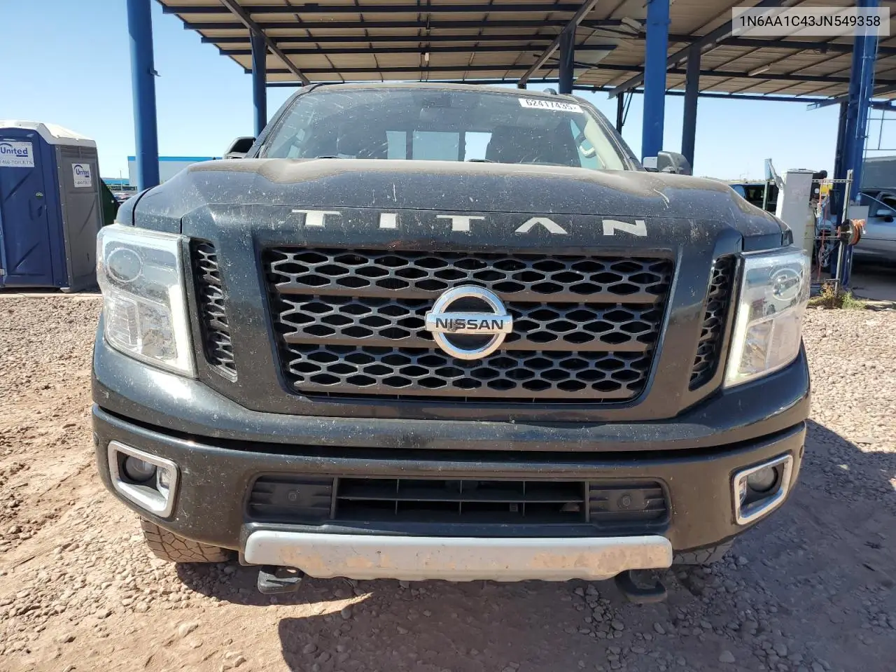 2018 Nissan Titan Xd Sv VIN: 1N6AA1C43JN549358 Lot: 62417435