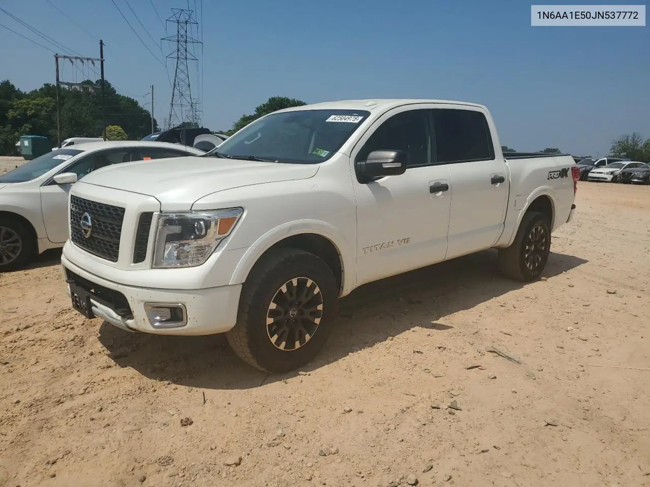 2018 Nissan Titan Sv VIN: 1N6AA1E50JN537772 Lot: 62504975