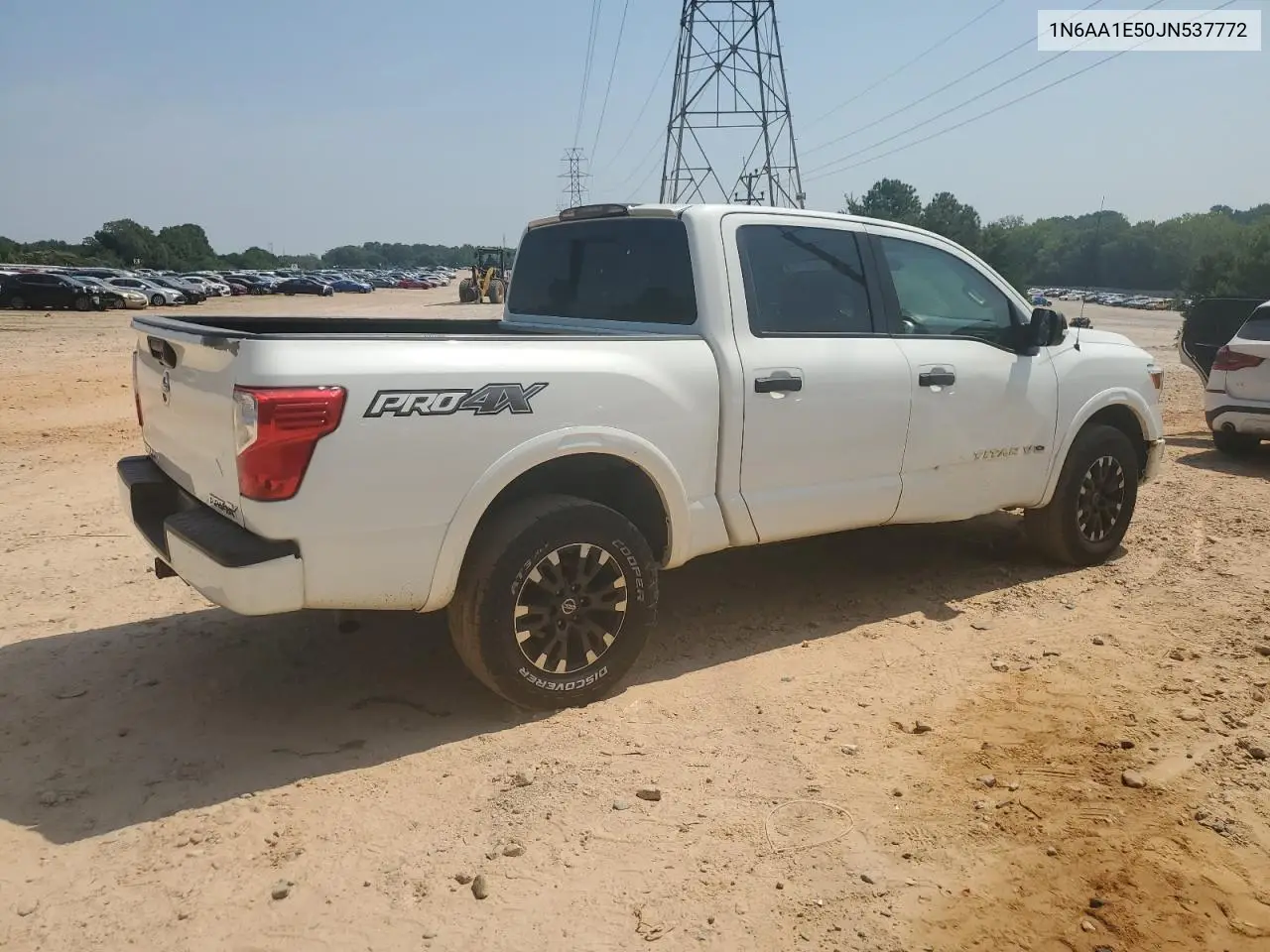 2018 Nissan Titan Sv VIN: 1N6AA1E50JN537772 Lot: 62504975