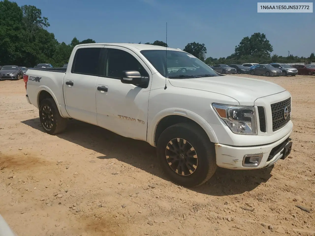 2018 Nissan Titan Sv VIN: 1N6AA1E50JN537772 Lot: 62504975