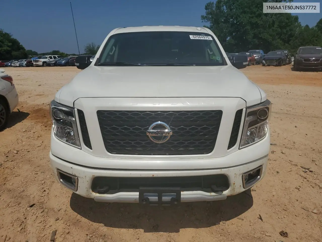 2018 Nissan Titan Sv VIN: 1N6AA1E50JN537772 Lot: 62504975