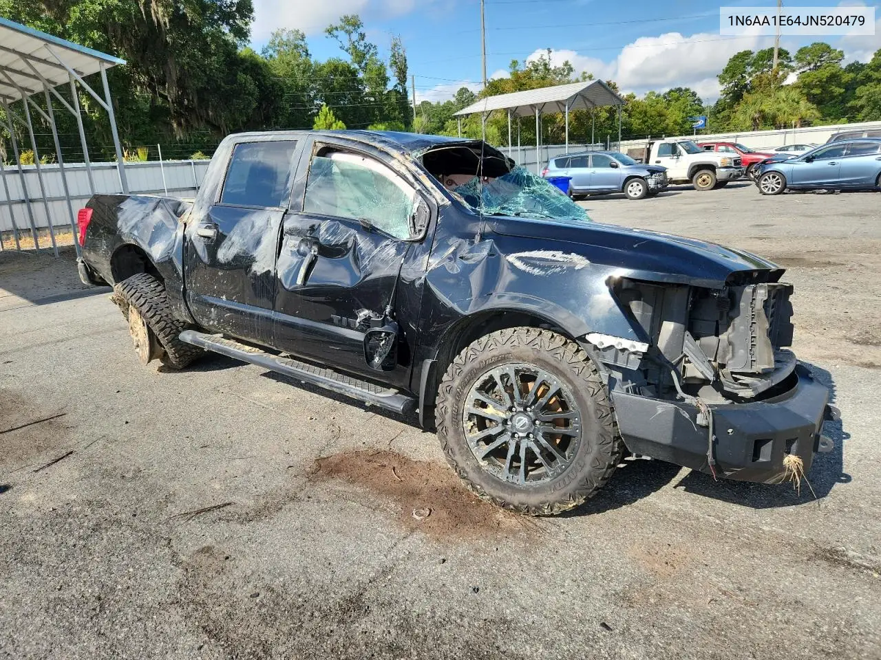 2018 Nissan Titan Sv VIN: 1N6AA1E64JN520479 Lot: 62646595