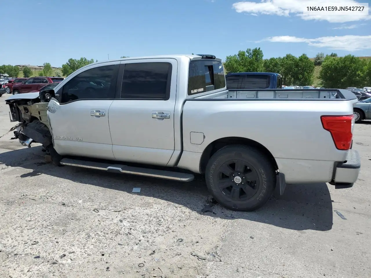 2018 Nissan Titan Sv VIN: 1N6AA1E59JN542727 Lot: 62706105