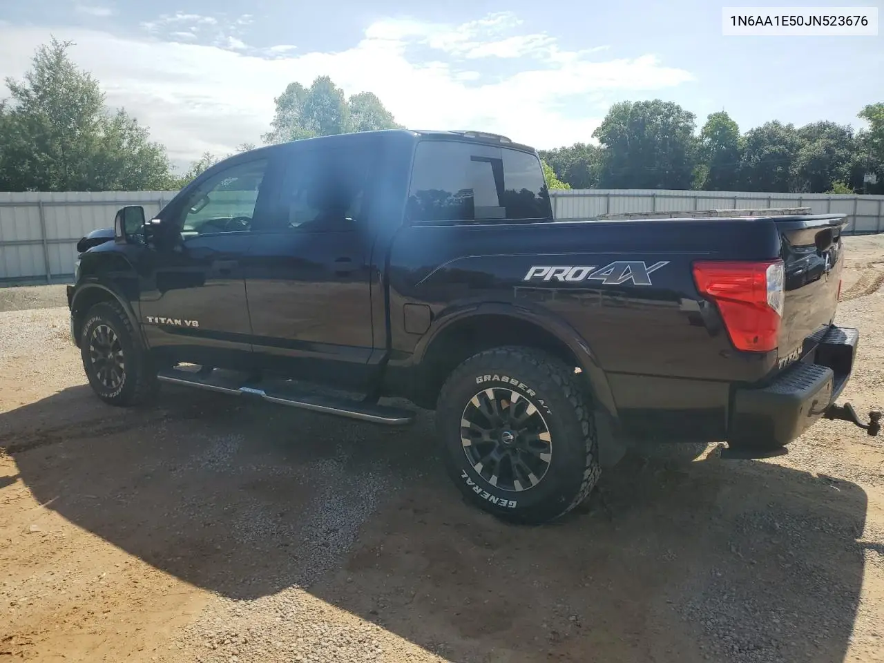 2018 Nissan Titan Sv VIN: 1N6AA1E50JN523676 Lot: 63449285
