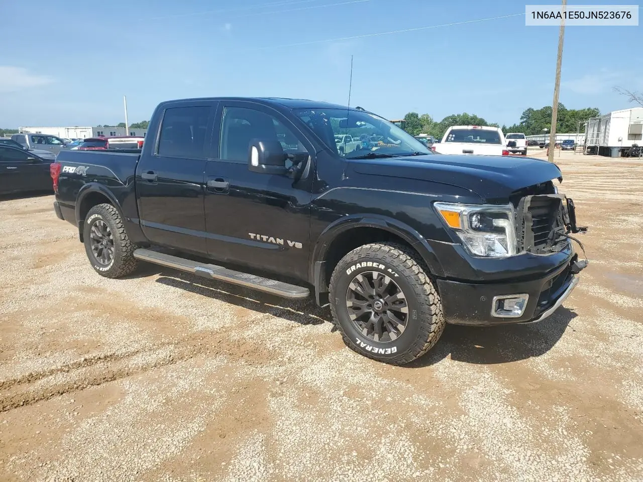 2018 Nissan Titan Sv VIN: 1N6AA1E50JN523676 Lot: 63449285