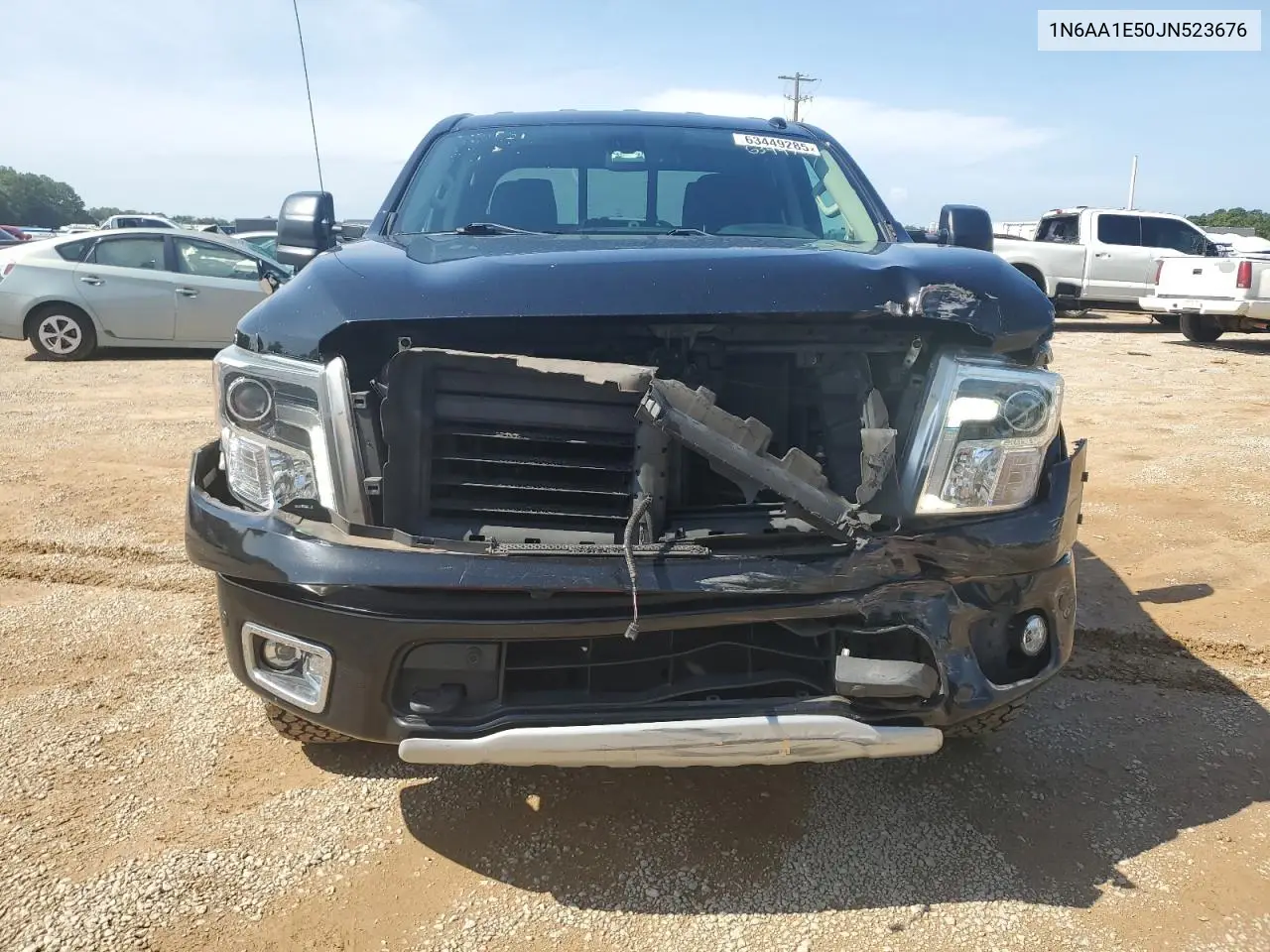 2018 Nissan Titan Sv VIN: 1N6AA1E50JN523676 Lot: 63449285