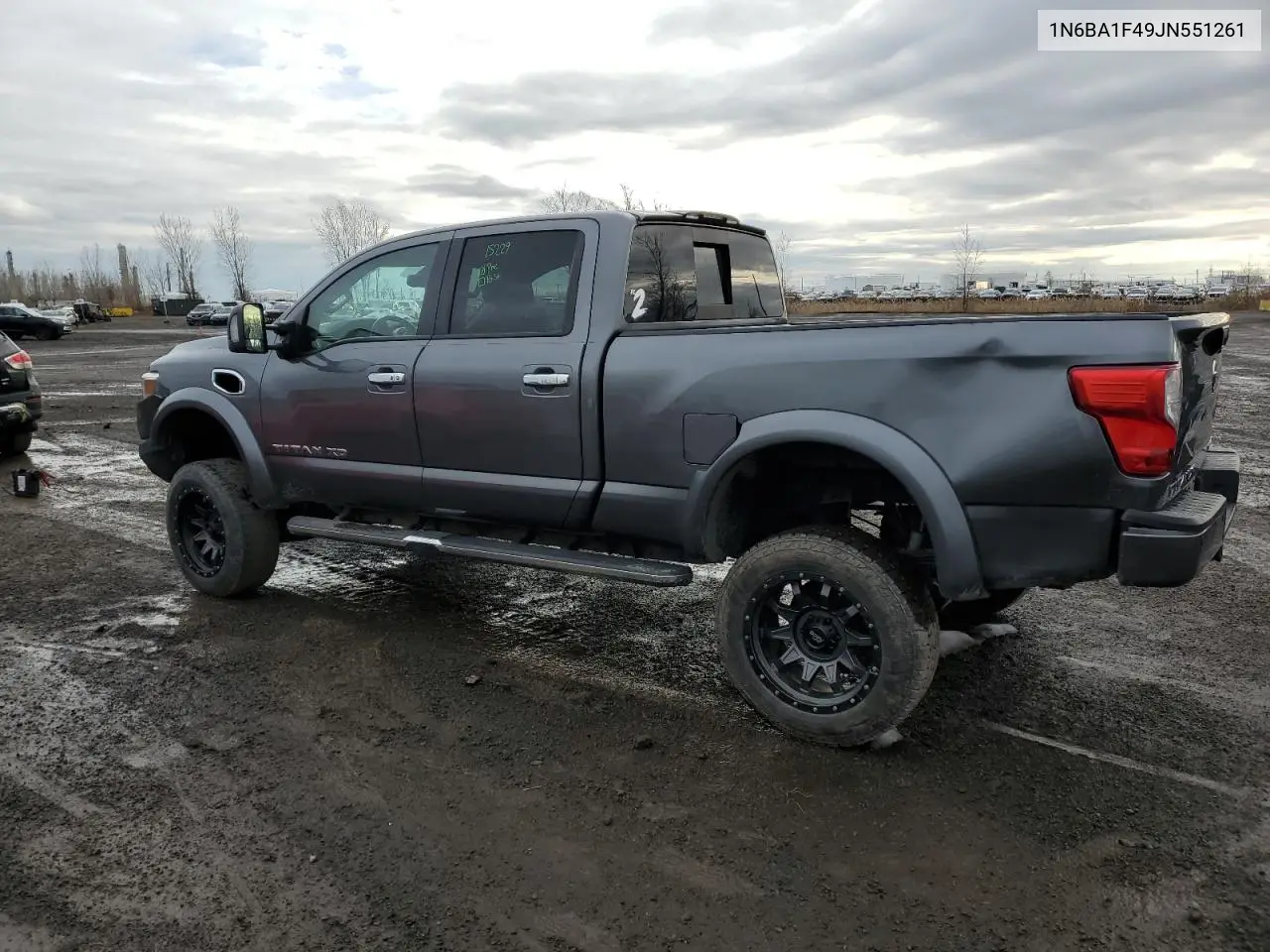 2018 Nissan Titan Xd Sl VIN: 1N6BA1F49JN551261 Lot: 76071543