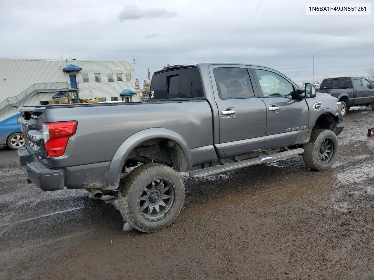 2018 Nissan Titan Xd Sl VIN: 1N6BA1F49JN551261 Lot: 76071543