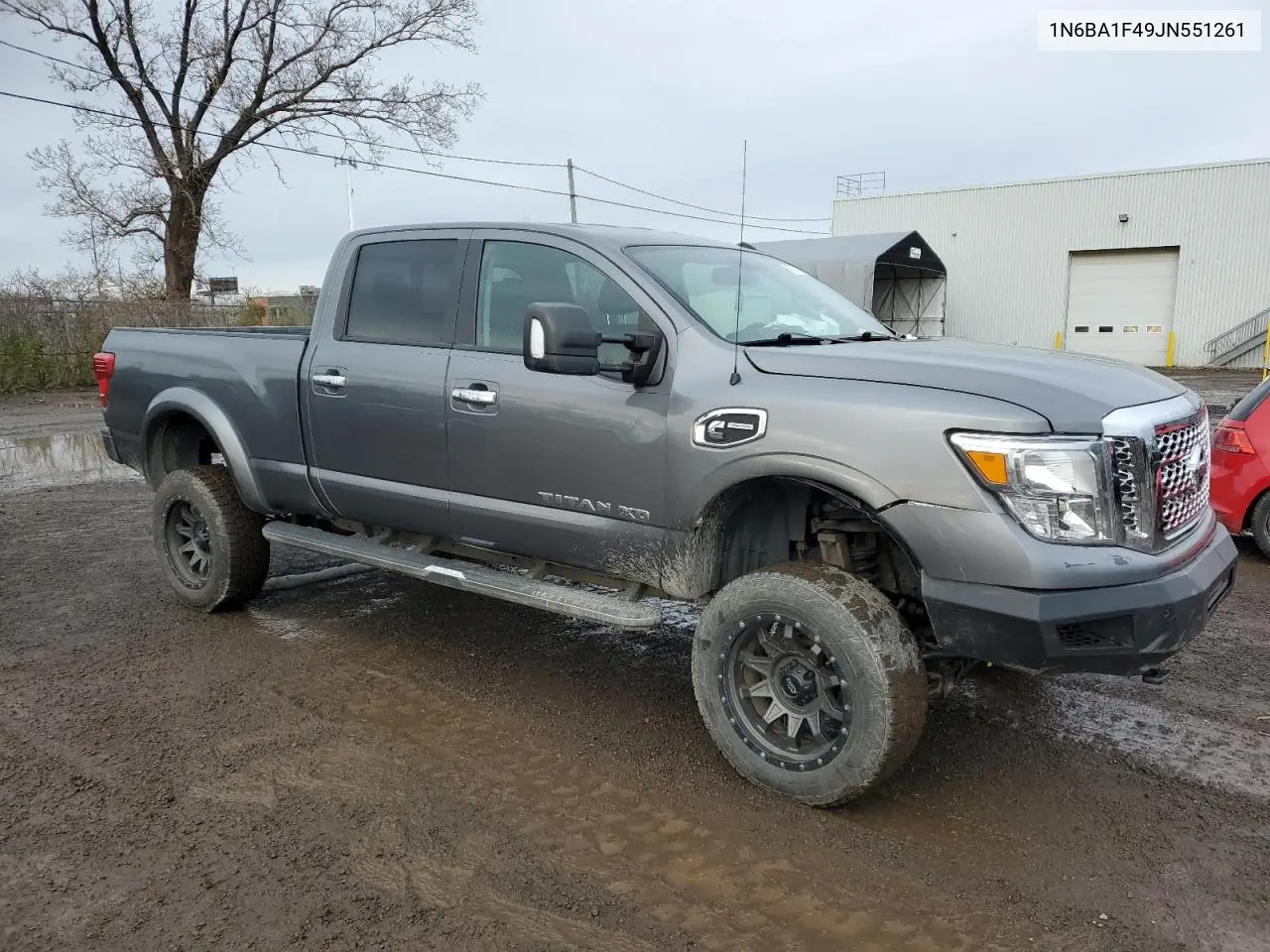 2018 Nissan Titan Xd Sl VIN: 1N6BA1F49JN551261 Lot: 76071543