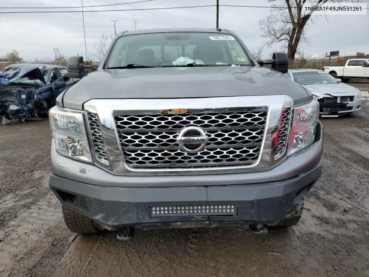2018 Nissan Titan Xd Sl VIN: 1N6BA1F49JN551261 Lot: 76071543