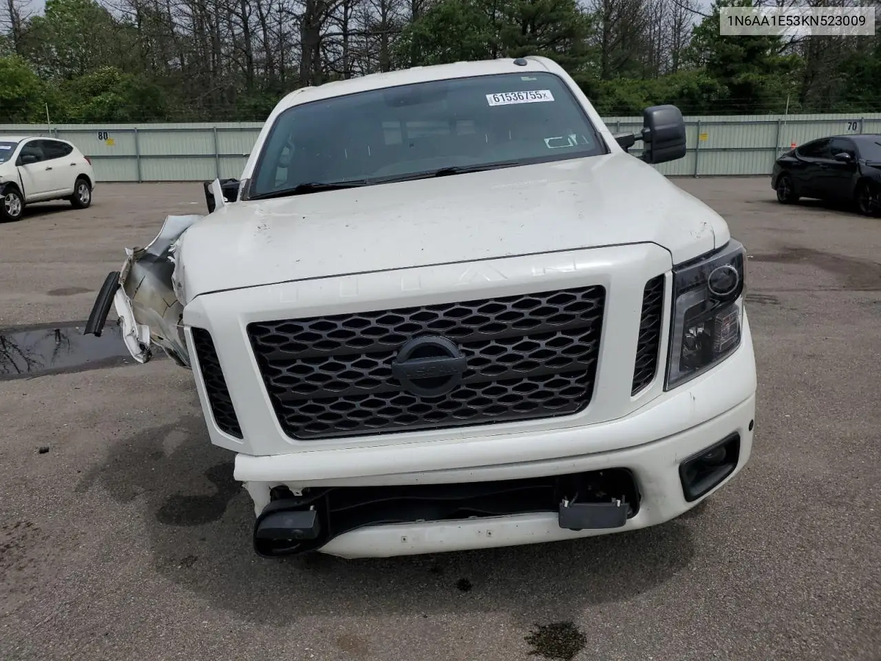 2019 Nissan Titan Sv VIN: 1N6AA1E53KN523009 Lot: 61536755
