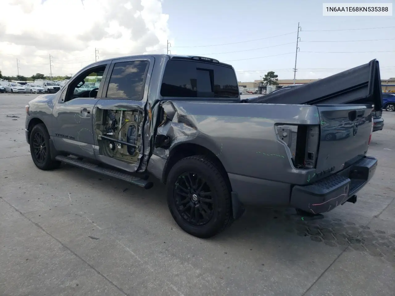2019 Nissan Titan Platinum Reserve VIN: 1N6AA1E68KN535388 Lot: 61808495