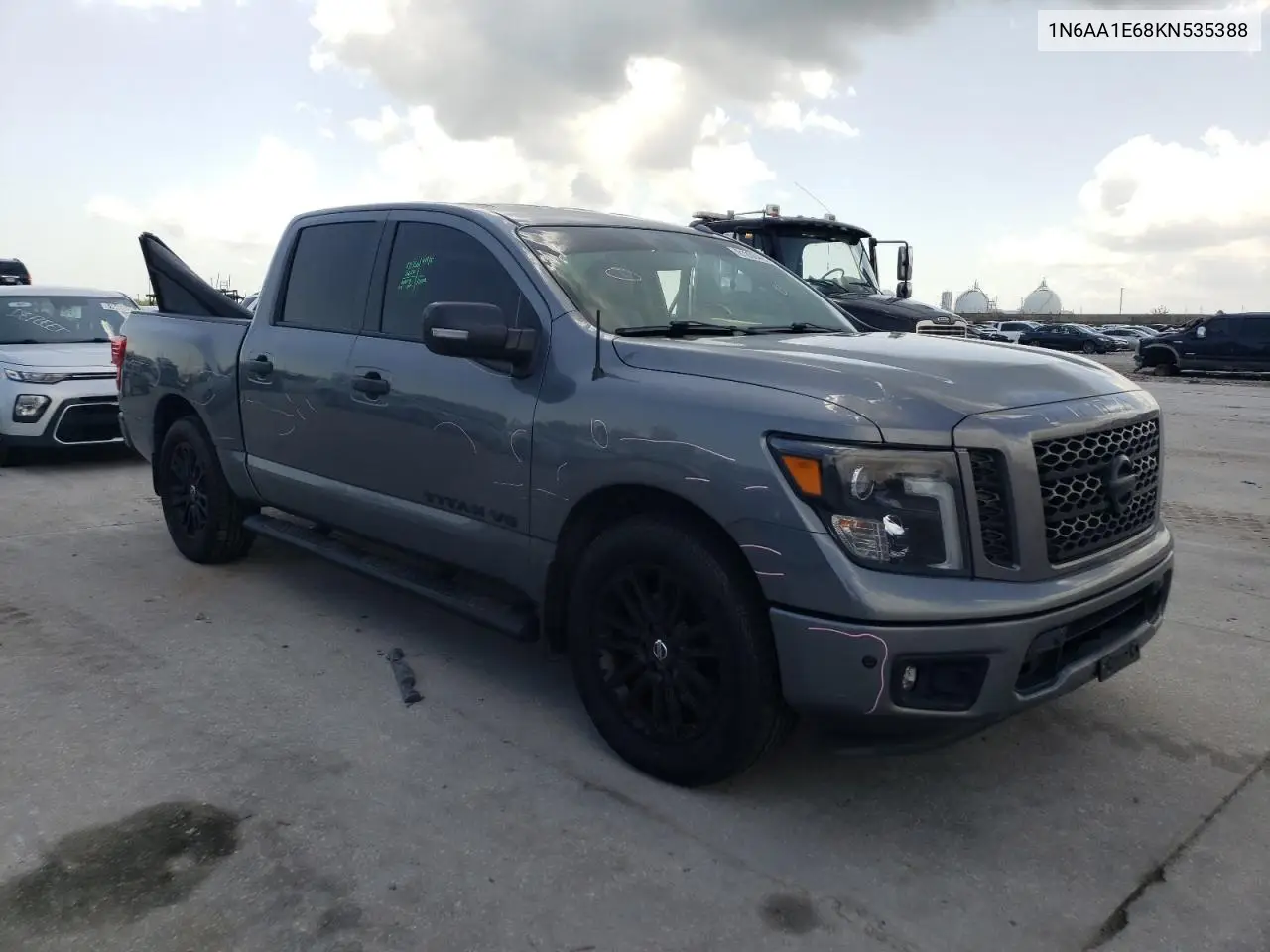 2019 Nissan Titan Platinum Reserve VIN: 1N6AA1E68KN535388 Lot: 61808495