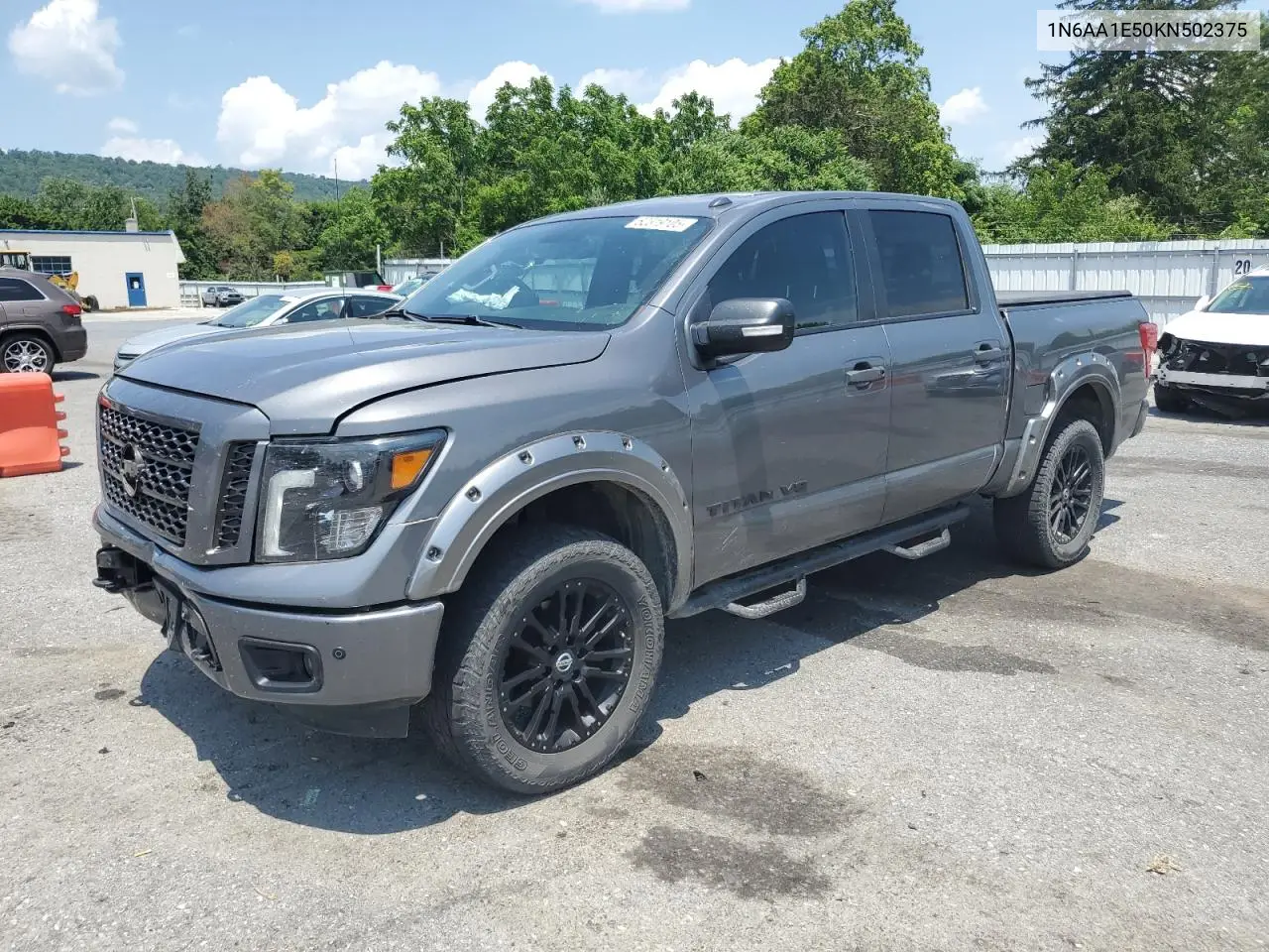 2019 Nissan Titan Sv VIN: 1N6AA1E50KN502375 Lot: 62319105