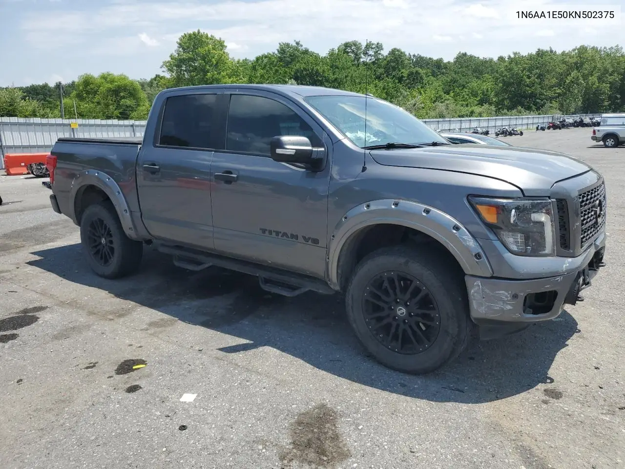 2019 Nissan Titan Sv VIN: 1N6AA1E50KN502375 Lot: 62319105