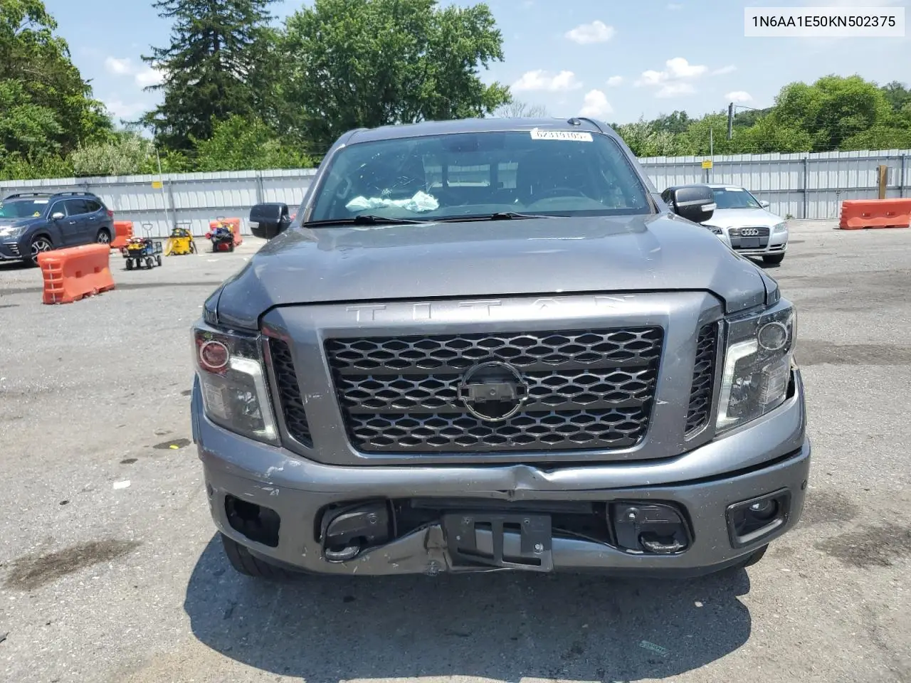 2019 Nissan Titan Sv VIN: 1N6AA1E50KN502375 Lot: 62319105