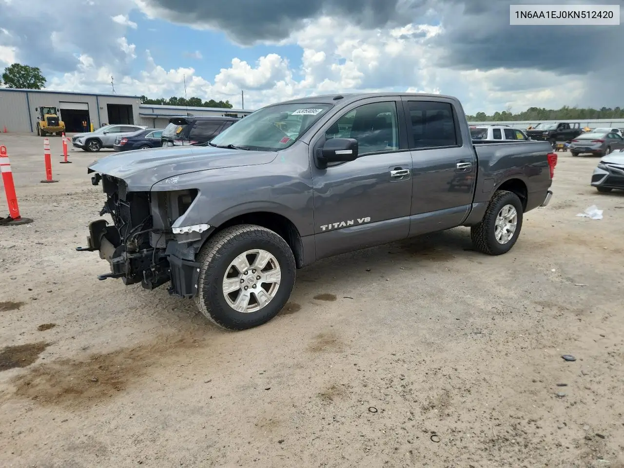 2019 Nissan Titan S VIN: 1N6AA1EJ0KN512420 Lot: 63059095