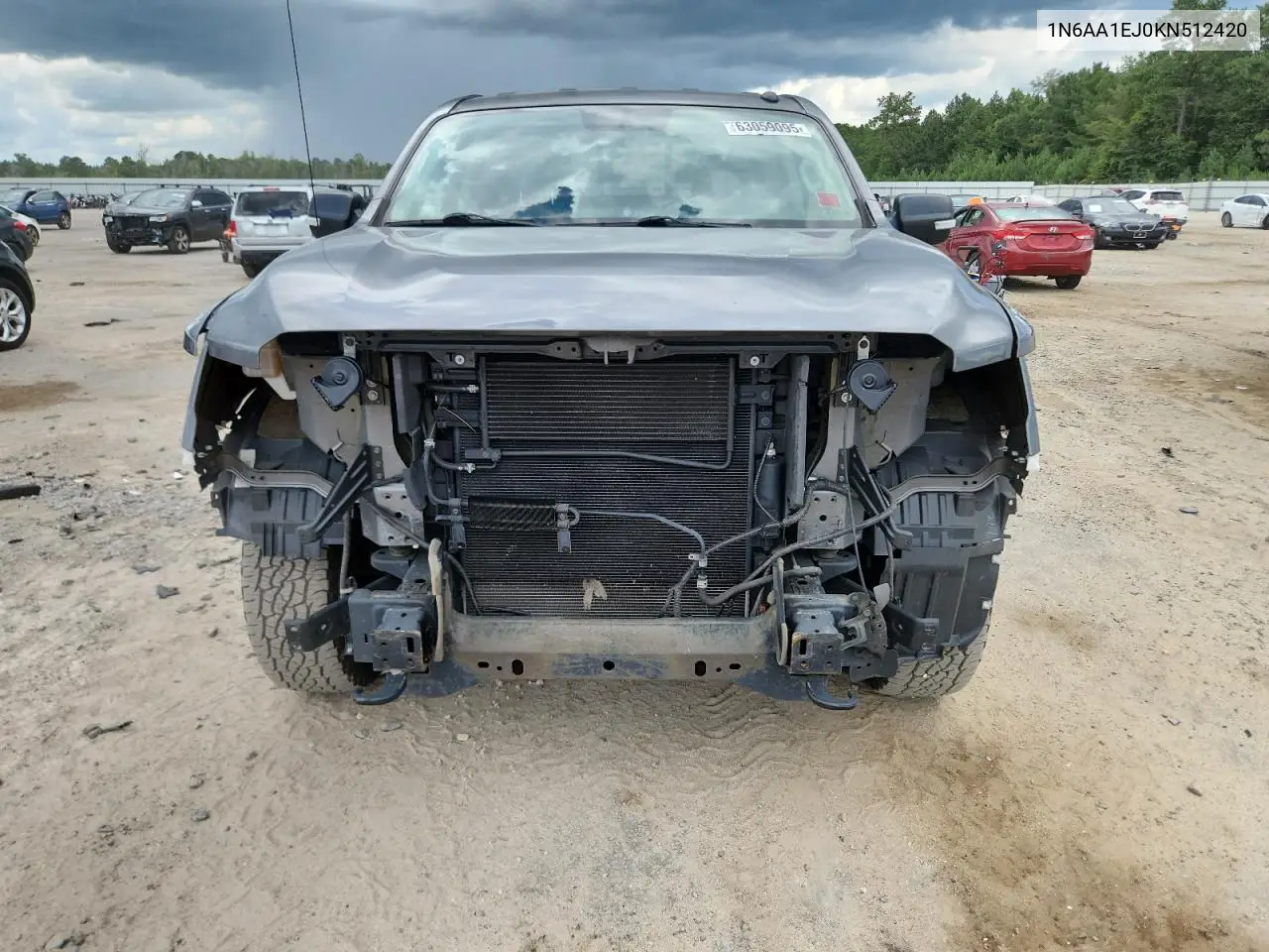 2019 Nissan Titan S VIN: 1N6AA1EJ0KN512420 Lot: 63059095