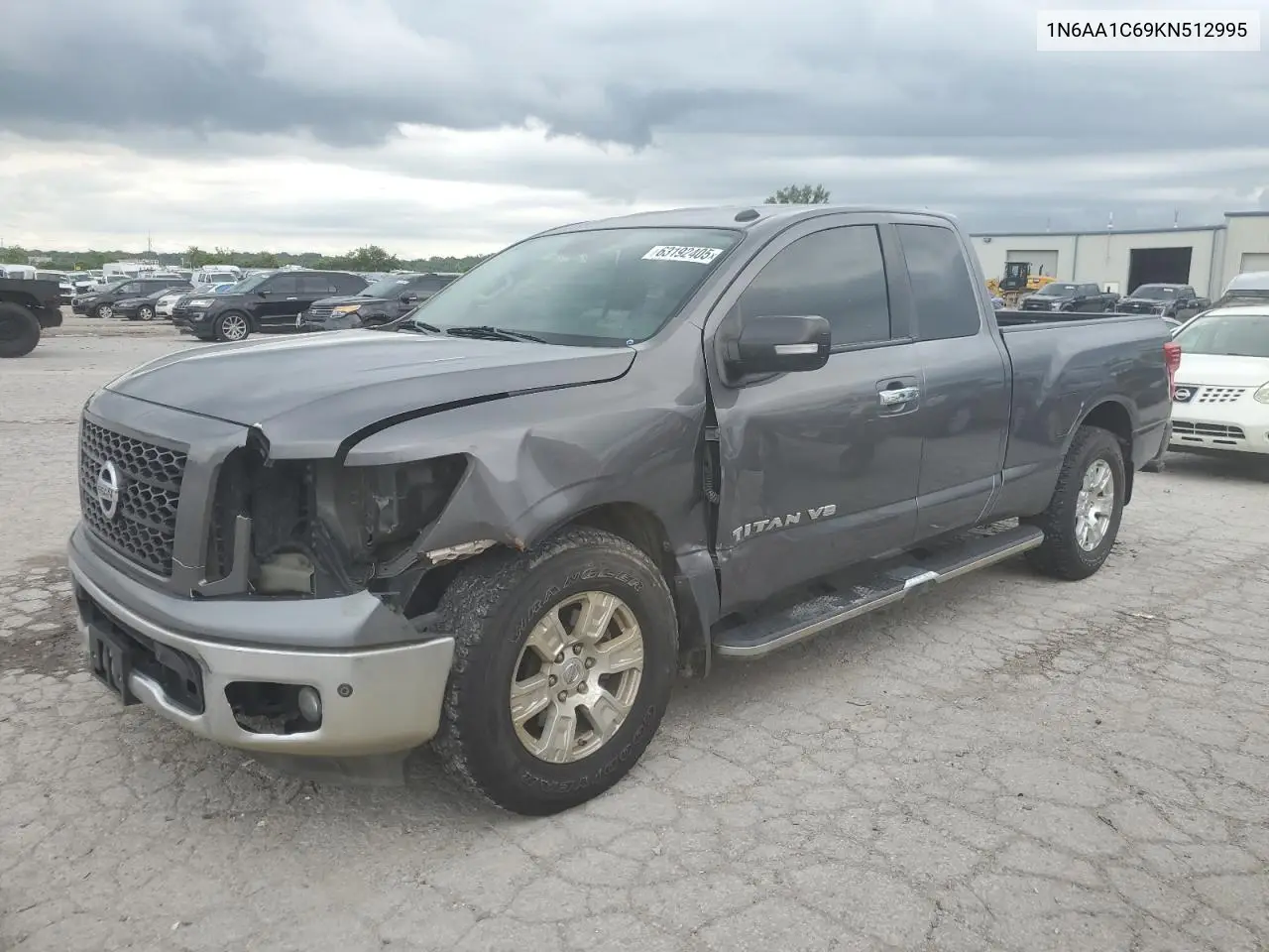 2019 Nissan Titan Sv VIN: 1N6AA1C69KN512995 Lot: 63192405