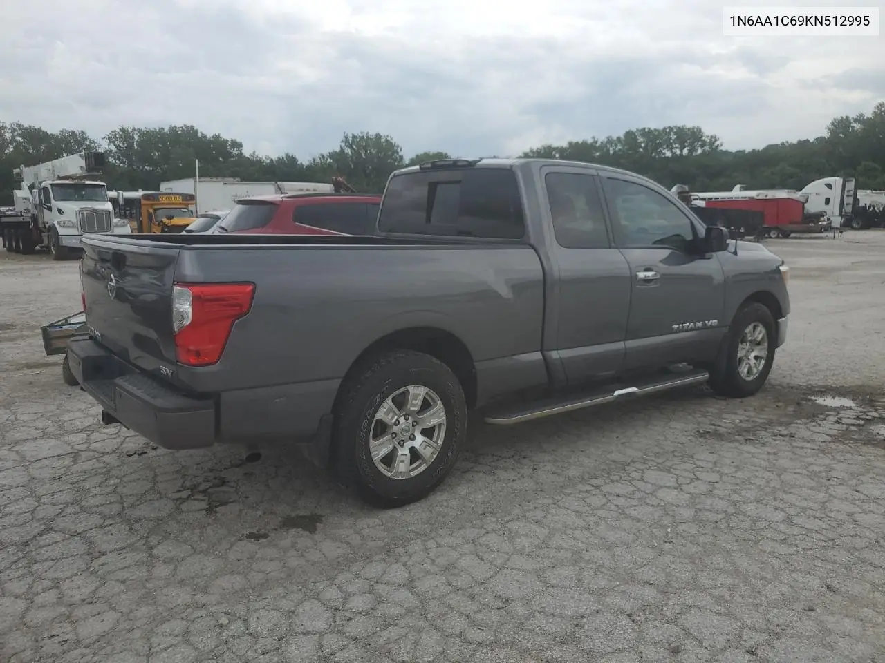 2019 Nissan Titan Sv VIN: 1N6AA1C69KN512995 Lot: 63192405
