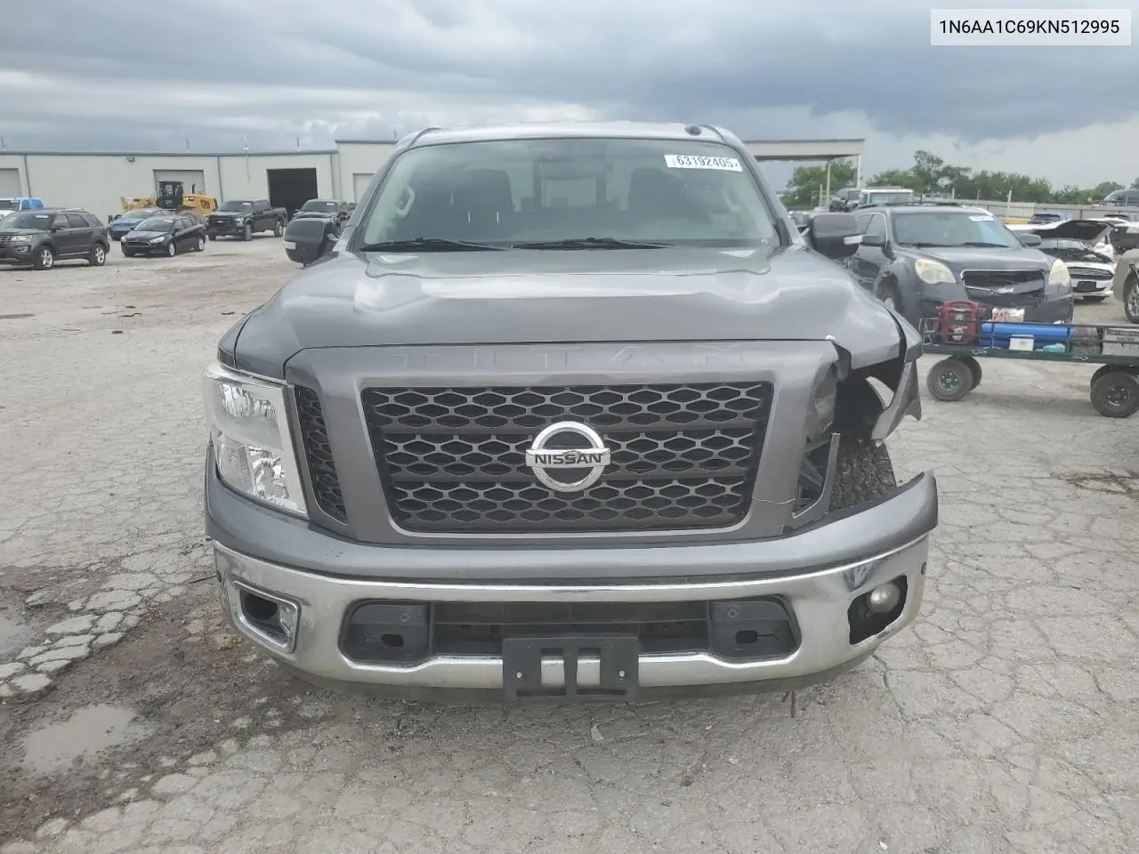 2019 Nissan Titan Sv VIN: 1N6AA1C69KN512995 Lot: 63192405